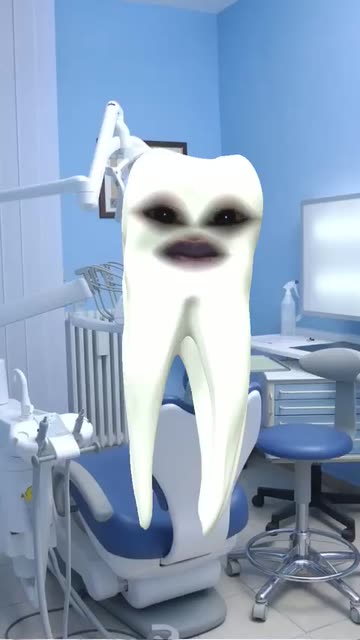 Preview for a Spotlight video that uses the tooth Lens
