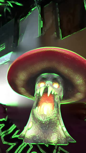 Preview for a Spotlight video that uses the Nightmare Mushroom Lens