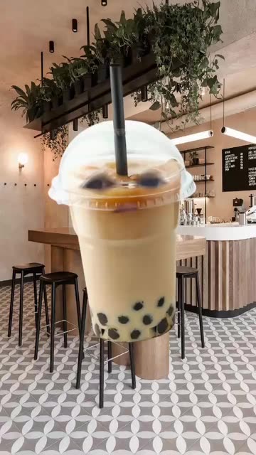 Preview for a Spotlight video that uses the Bubble Tea Lens