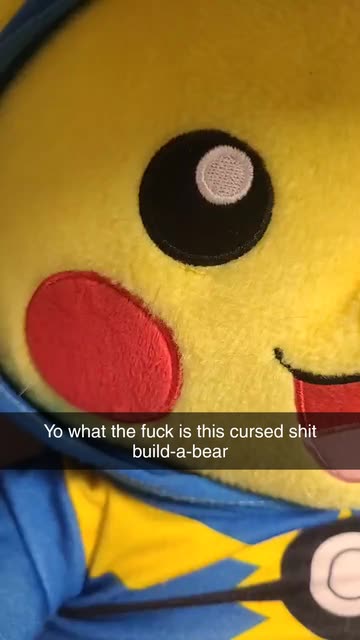 Yo what the fuck is this cursed shit build-a-bear | Spotlight ใน Snapchat