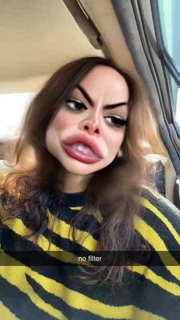 Preview for a Spotlight video that uses the Caricature Lens