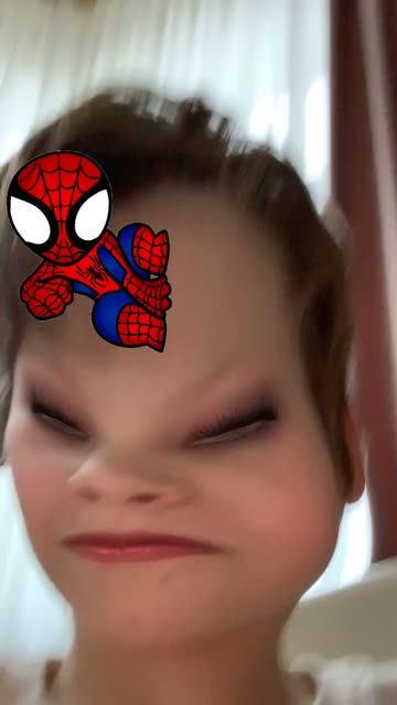Preview for a Spotlight video that uses the Comedy Spiderman Lens