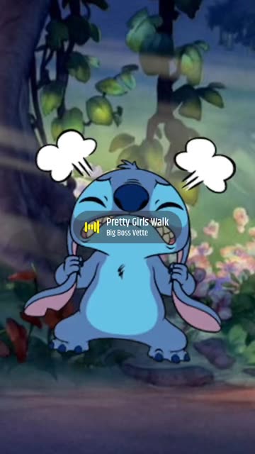 Preview for a Spotlight video that uses the Stitch Grumpy Lens