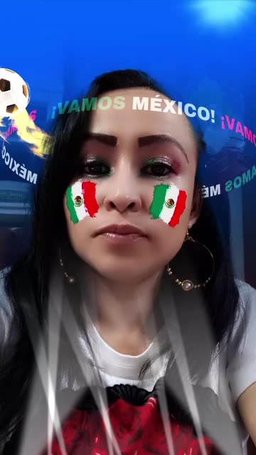 Preview for a Spotlight video that uses the ¡Vamos México! Lens