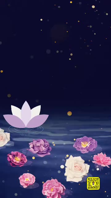 Preview for a Spotlight video that uses the Flowers Reflection Lens