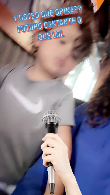 Preview for a Spotlight video that uses the Mic interview Lens