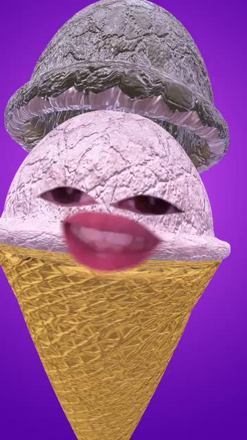 Preview for a Spotlight video that uses the Ice Cream Cone Lens