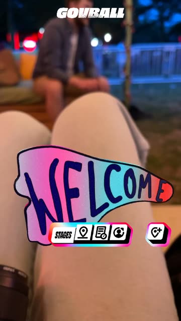 Preview for a Spotlight video that uses the GOVBALL AR compass Lens