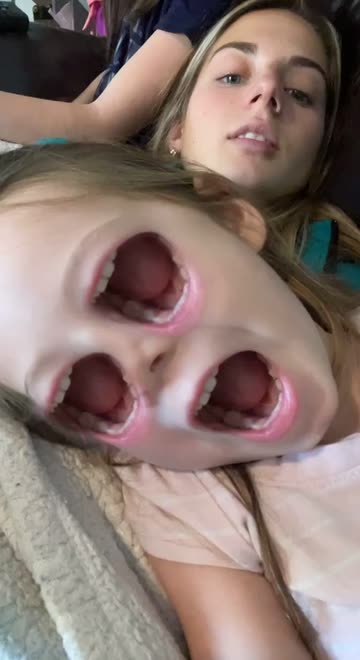 Preview for a Spotlight video that uses the Mouth Eyes Lens