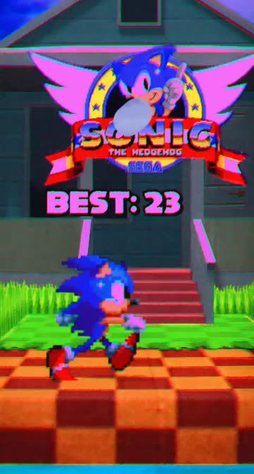 Preview for a Spotlight video that uses the Sonic Minigame Lens
