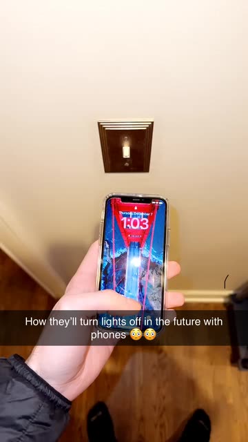 Spotlight content by a Snapchat user