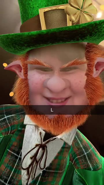 Preview for a Spotlight video that uses the Lucky Leprechaun Lens