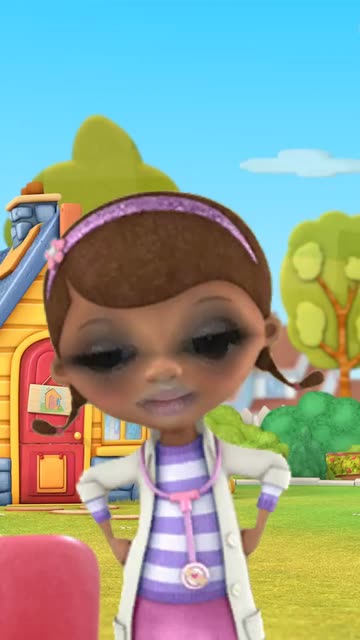 Preview for a Spotlight video that uses the Doc McStuffins Lens