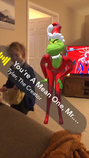 Preview for a Spotlight video that uses the YASSIFIED GRINCH Lens