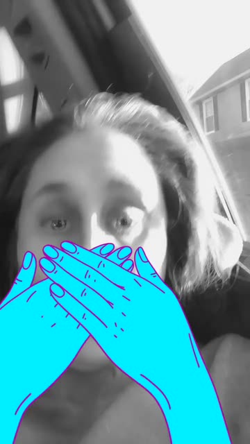 Preview for a Spotlight video that uses the Colorful Hands Lens