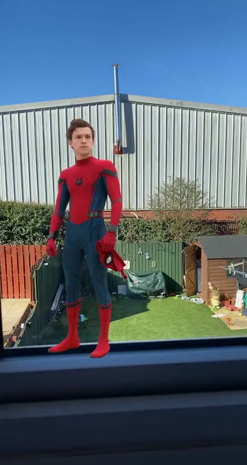 Preview for a Spotlight video that uses the Tom Holland Lens