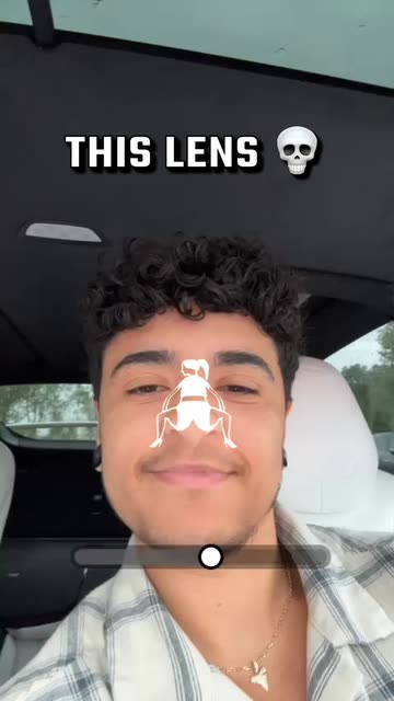 Preview for a Spotlight video that uses the NOSE TWERKING Lens