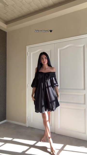 knee length dresses for ladies Baseline Rib Mini Dress Black main image 1