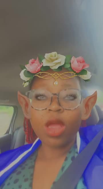 Preview for a Spotlight video that uses the Elf Crown Lens