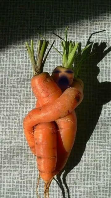 Preview for a Spotlight video that uses the funny carrot Lens