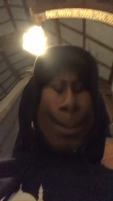 Preview for a Spotlight video that uses the Face Smile Funny Lens