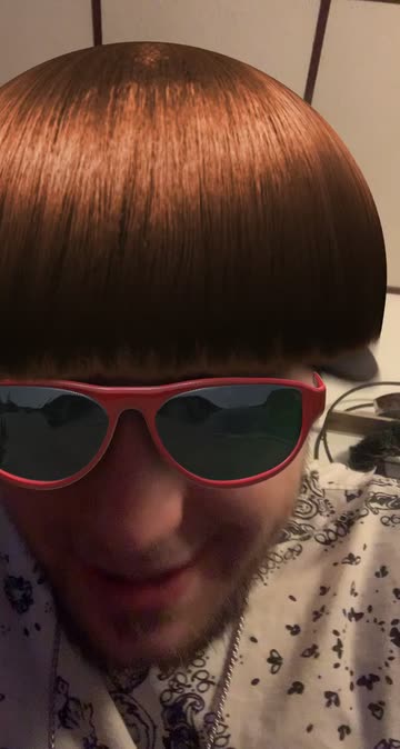 Preview for a Spotlight video that uses the Beautiful Bowlcut Lens