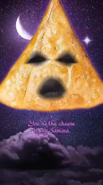 Preview for a Spotlight video that uses the Samosa Face Lens
