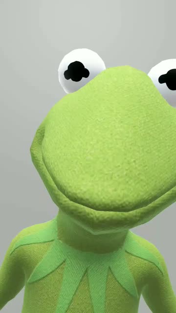 Preview for a Spotlight video that uses the Frog Puppet Lens