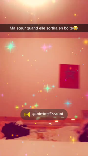 Preview for a Spotlight video that uses the Multicolored Particles Lens