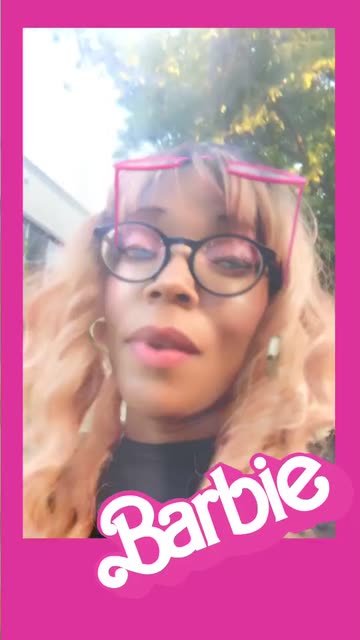 Preview for a Spotlight video that uses the Barbie Box Lens
