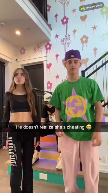 Spotlight content by a Snapchat user