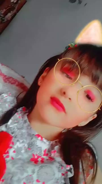 Preview for a Spotlight video that uses the Glasses Ear Cute Lens