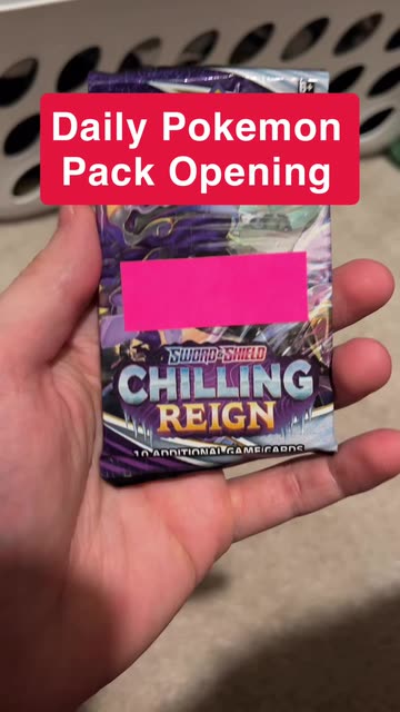 Daily Pokemon Pack Opening | 1603 ~ Chilling Reign #pokemonpulls  #pokemoncards #pokemon #pokemontcg
