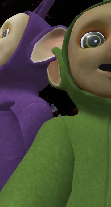Preview for a Spotlight video that uses the Teletubbies Lens