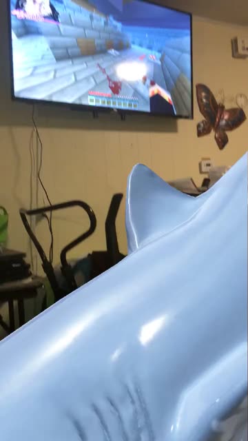 Preview for a Spotlight video that uses the Shark Week IRL Lens