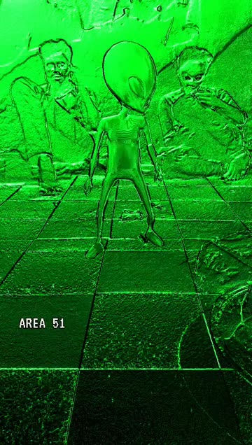 Preview for a Spotlight video that uses the Alien Lens