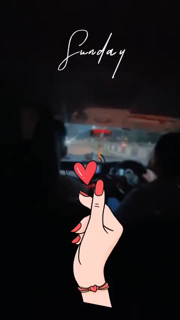Preview for a Spotlight video that uses the Girl Hand Love Lens