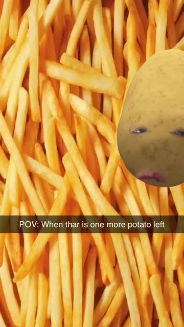 Preview for a Spotlight video that uses the Potatoes 3D Lens