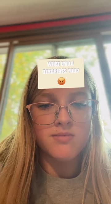 Preview for a Spotlight video that uses the What emoji Lens