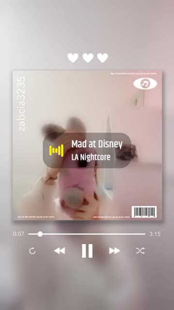Preview for a Spotlight video that uses the Music Player Love Lens