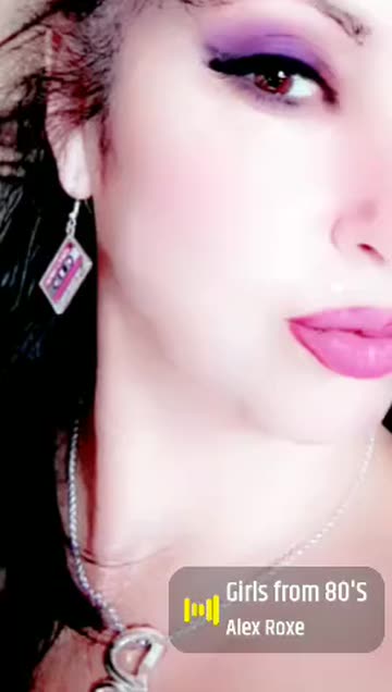 Preview for a Spotlight video that uses the Lilac Makeup Lens