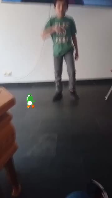 Preview for a Spotlight video that uses the Yoshi JellyFishJam Lens