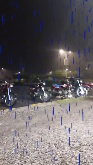 Preview for a Spotlight video that uses the Raining Lens