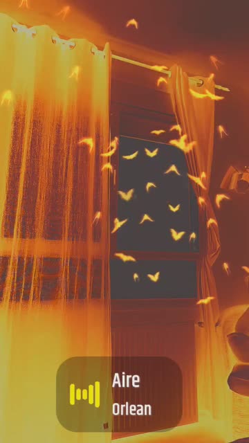 Preview for a Spotlight video that uses the Halloween Bats Lens