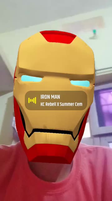 Preview for a Spotlight video that uses the Iron man Lens