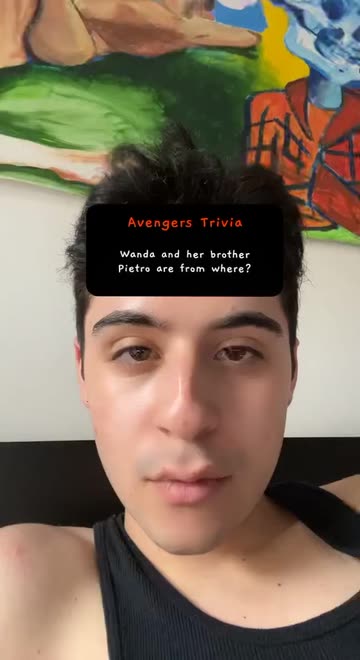 Preview for a Spotlight video that uses the Avengers Trivia Lens