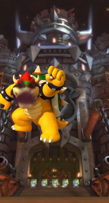 Preview for a Spotlight video that uses the Bowser Face Lens