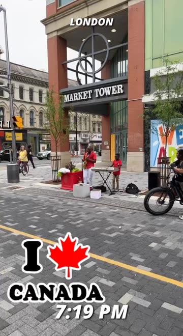 Preview for a Spotlight video that uses the canada flag Lens