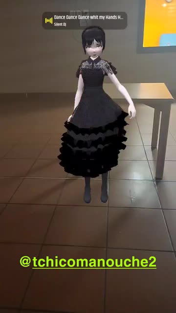 Preview for a Spotlight video that uses the Wednesday Dance Lens