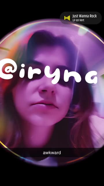 Preview for a Spotlight video that uses the Fish Eye Username Lens